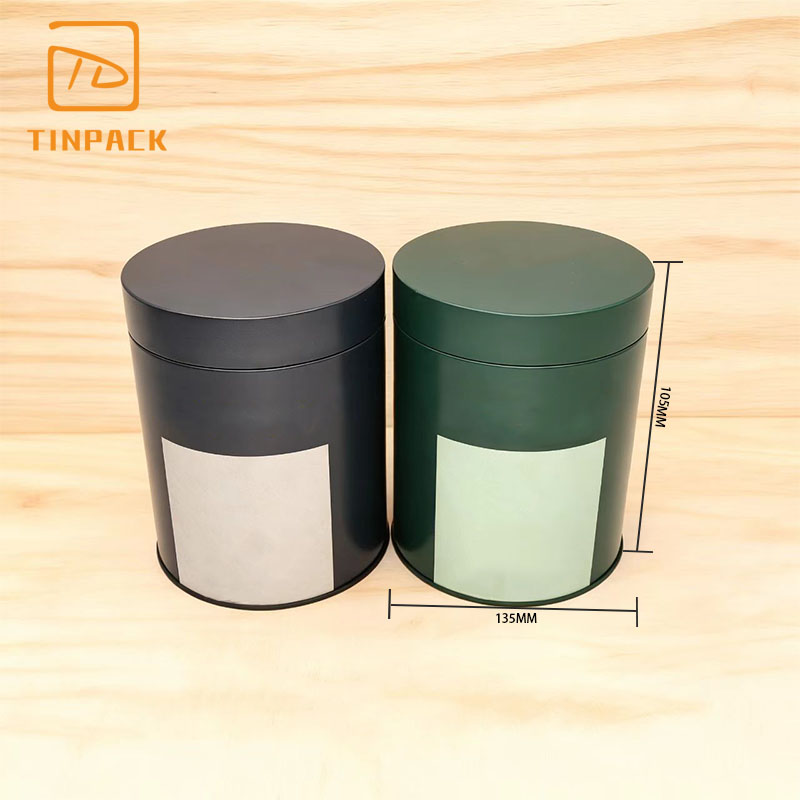 定制印刷螺旋盖咖啡锡罐包装咖啡粉咖啡豆锡容器食品级咖啡锡